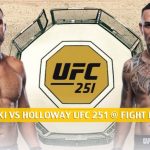 Alexander Volkanovski vs Max Holloway Predictions, Picks, Odds and Betting Preview | UFC 251 at Fight Island - July 11 2020