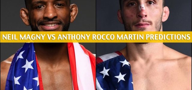 Neil Magny vs Anthony Rocco Martin Predictions, Picks, Odds, and Betting Preview | UFC 250 June 6 2020