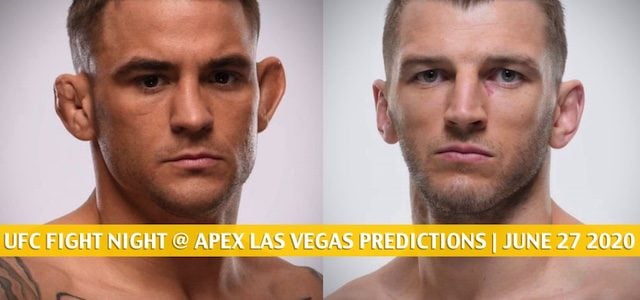 UFC Fight Night at Apex Las Vegas Predictions, Picks, Odds and Betting Preview | June 27 2020