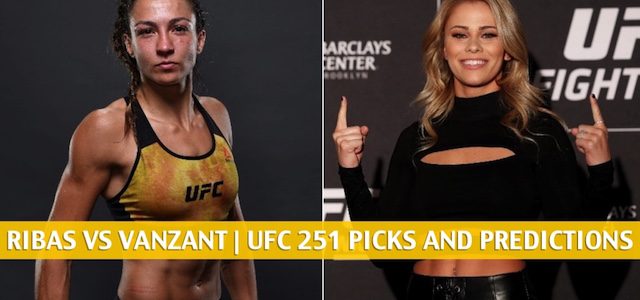 Amanda Ribas vs Paige Vanzant Predictions, Picks, Odds and Betting Preview | UFC 251 at Fight Island – July 11 2020