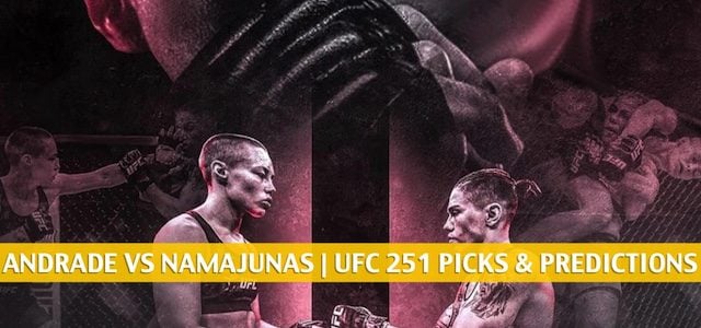 Jessica Andrade vs Rose Namajunas Predictions, Picks, Odds and Betting Preview | UFC 251 at Fight Island – July 11 2020