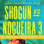 Mauricio Shogun Rua vs Antonio Rogerio Nogueira Predictions, Picks, Odds and Betting Preview | UFC Fight Night - July 25 2020