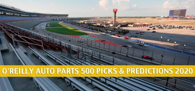 O'Reilly Auto Parts 500 Predictions, Picks, Odds, Preview 2020