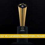 Boston College Eagles vs Clemson Tigers Predictions, Picks, Odds, and NCAA Football Betting Preview | October 31 2020