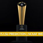 Alabama Crimson Tide vs LSU Tigers Predictions, Picks, Odds, and NCAA Football Betting Preview | December 5 2020