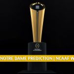 Clemson Tigers vs Notre Dame Fighting Irish Predictions, Picks, Odds, and NCAA Football Betting Preview | December 19 2020