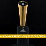 Ohio State Buckeyes vs Alabama Crimson Tide Predictions, Picks, Odds, and Betting Preview | CFP National Championship January 11 2021