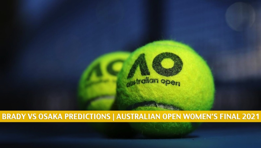 Brady Osaka Predictions, Odds | Australian Open Women's