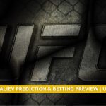 Raoni Barcelos vs Timur Valiev Predictions, Picks, Odds, and Betting Preview | UFC Fight Night June 26 2021