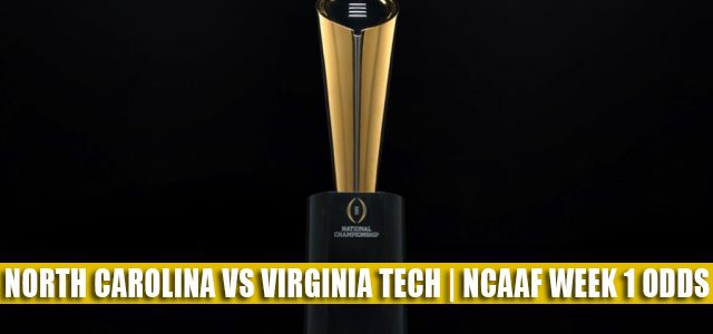 North Carolina Tar Heels vs Virginia Tech Hokies Predictions, Picks, Odds, and NCAA Football Betting Preview | September 3 2021