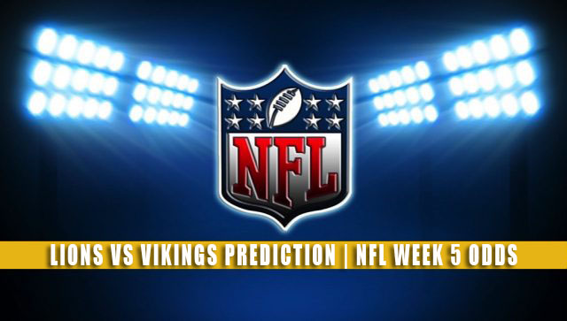 Detroit Lions vs Minnesota Vikings Prediction, 10/10/2021 NFL Pick, Tips  and Odds, Week 5