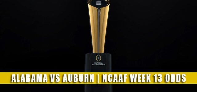 Alabama Crimson Tide vs Auburn Tigers Predictions, Picks, Odds, and NCAA Football Betting Preview | November 27 2021