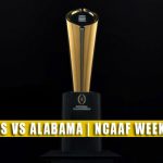 Arkansas Razorbacks vs Alabama Crimson Tide Predictions, Picks, Odds, and NCAA Football Betting Preview | November 20 2021