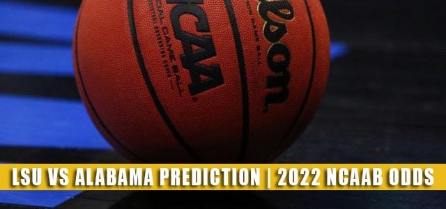 LSU Tigers vs Alabama Crimson Tide Predictions, Picks, Odds, and NCAA Basketball Betting Preview – January 19 2022