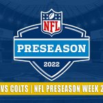 Detroit Lions vs Indianapolis Colts Predictions, Picks, Odds, and Betting Preview | NFL Preseason Week 2 - August 20, 2022