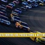 2023 Toyota Owners 400 Predictions, Picks, Odds, and Betting Preview | April 2, 2023