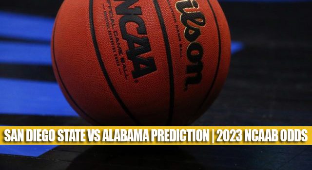 San Diego State Aztecs vs Alabama Crimson Tide Predictions, Picks, Odds, and NCAA Basketball Betting Preview – March 24, 2023