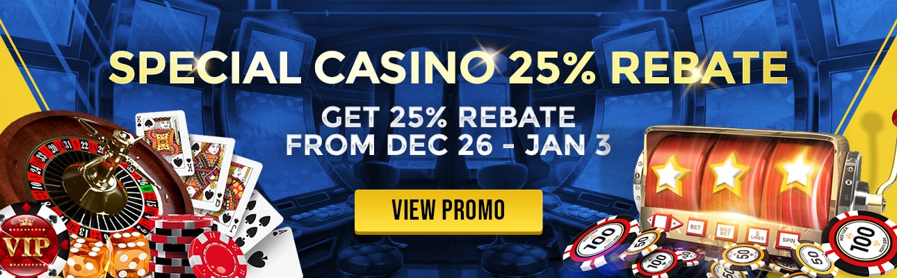 25% Casino Rebate Week
