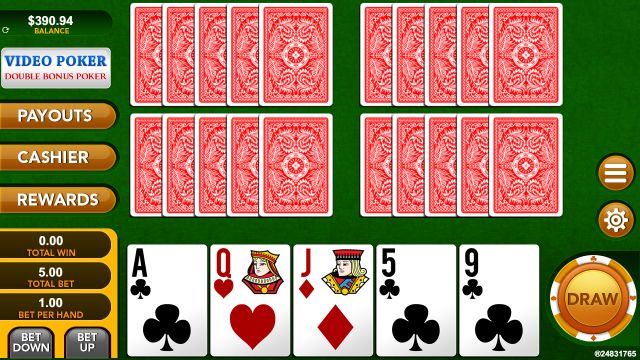 5-Hand Double Bonus Poker