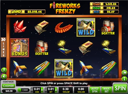 Fireworks Frenzy Game