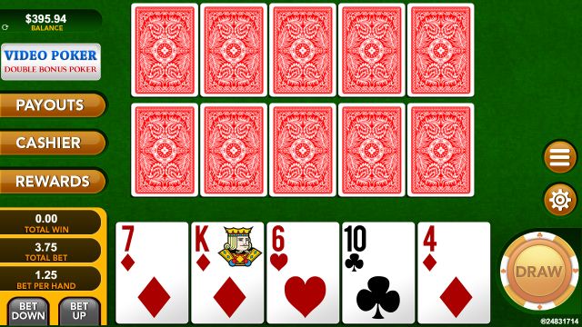 3-Hand Double Bonus Poker