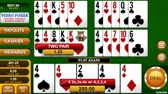 5-Hand Double Double Bonus Poker