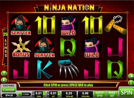 Ninja Nation Game