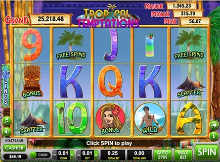 Tropical Temptations Game