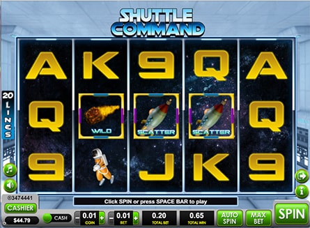 Shuttle Command Game